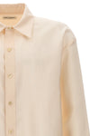 faille wool blend shirt