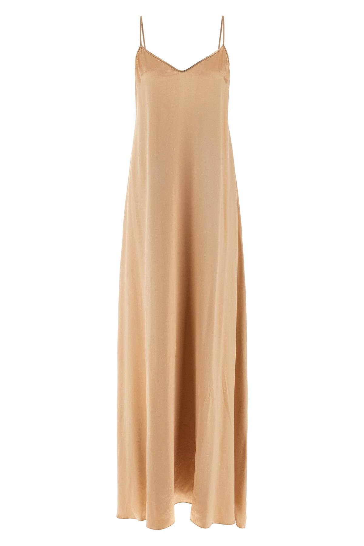 long dress in fluid viscose