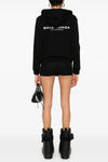 stretch cotton hoodie