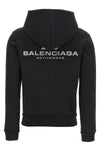 stretch cotton hoodie