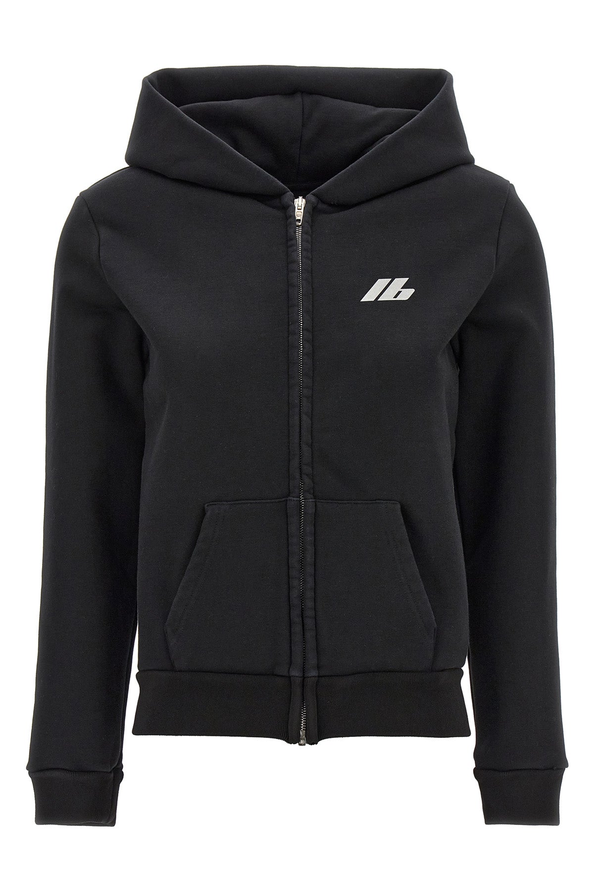 stretch cotton hoodie