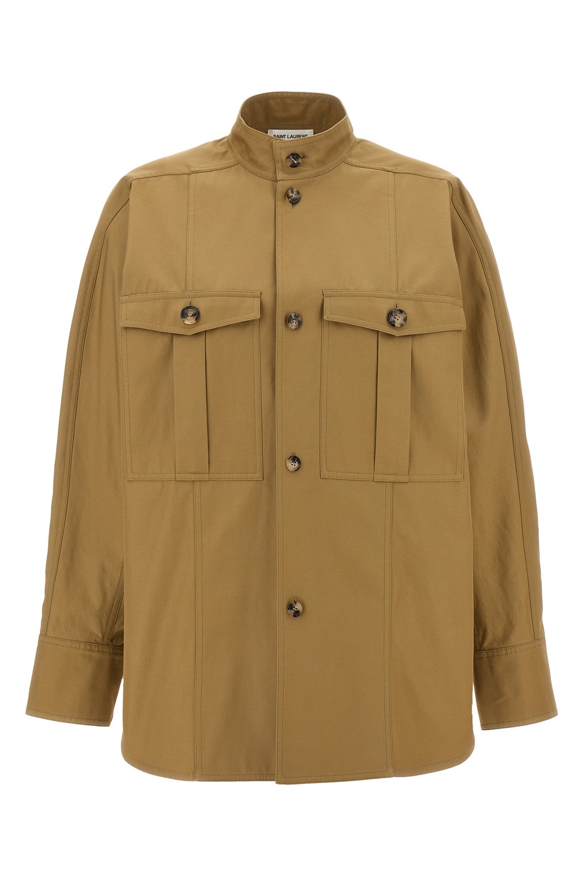 saharienne cotton twill shirt