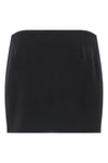 wool and cashmere mini skirt