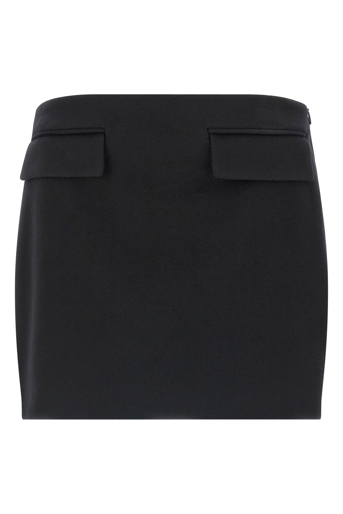 FERRAGAMO 38 wool and cashmere mini skirt