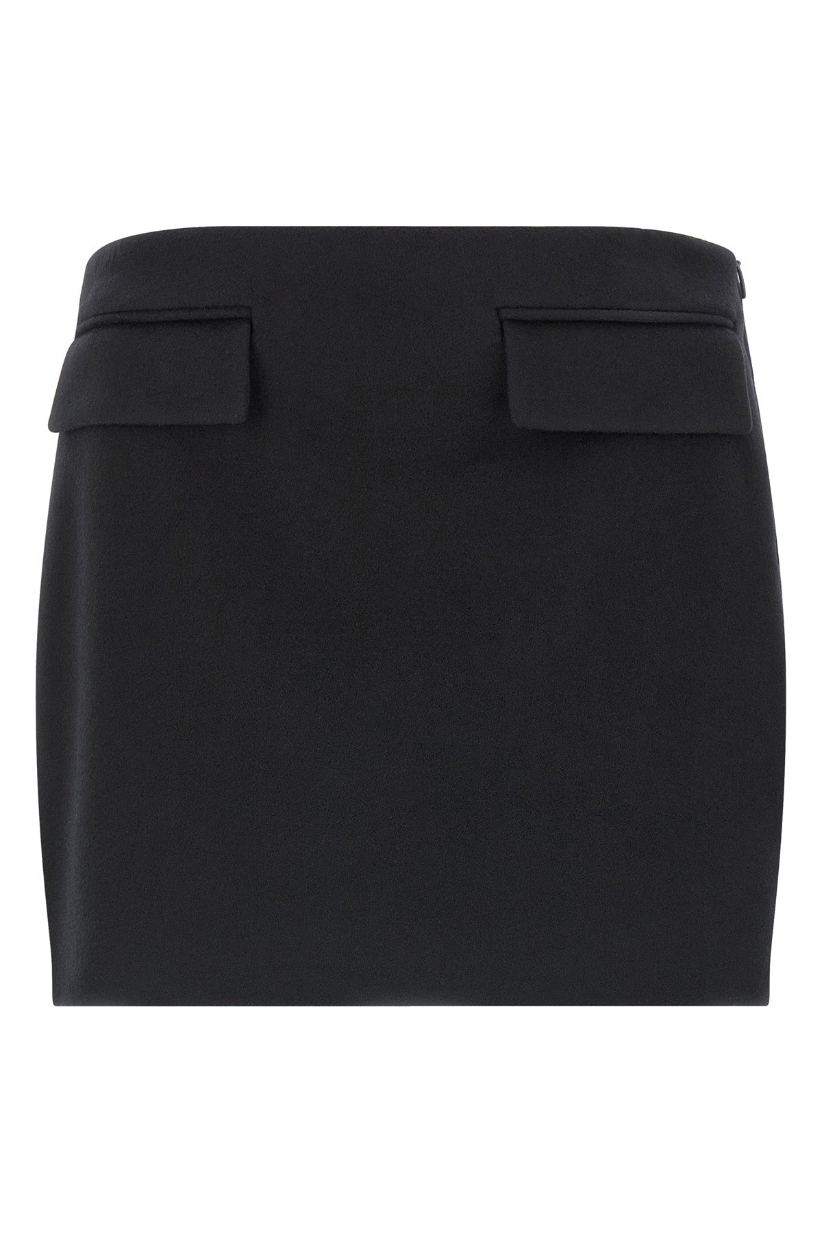 wool and cashmere mini skirt