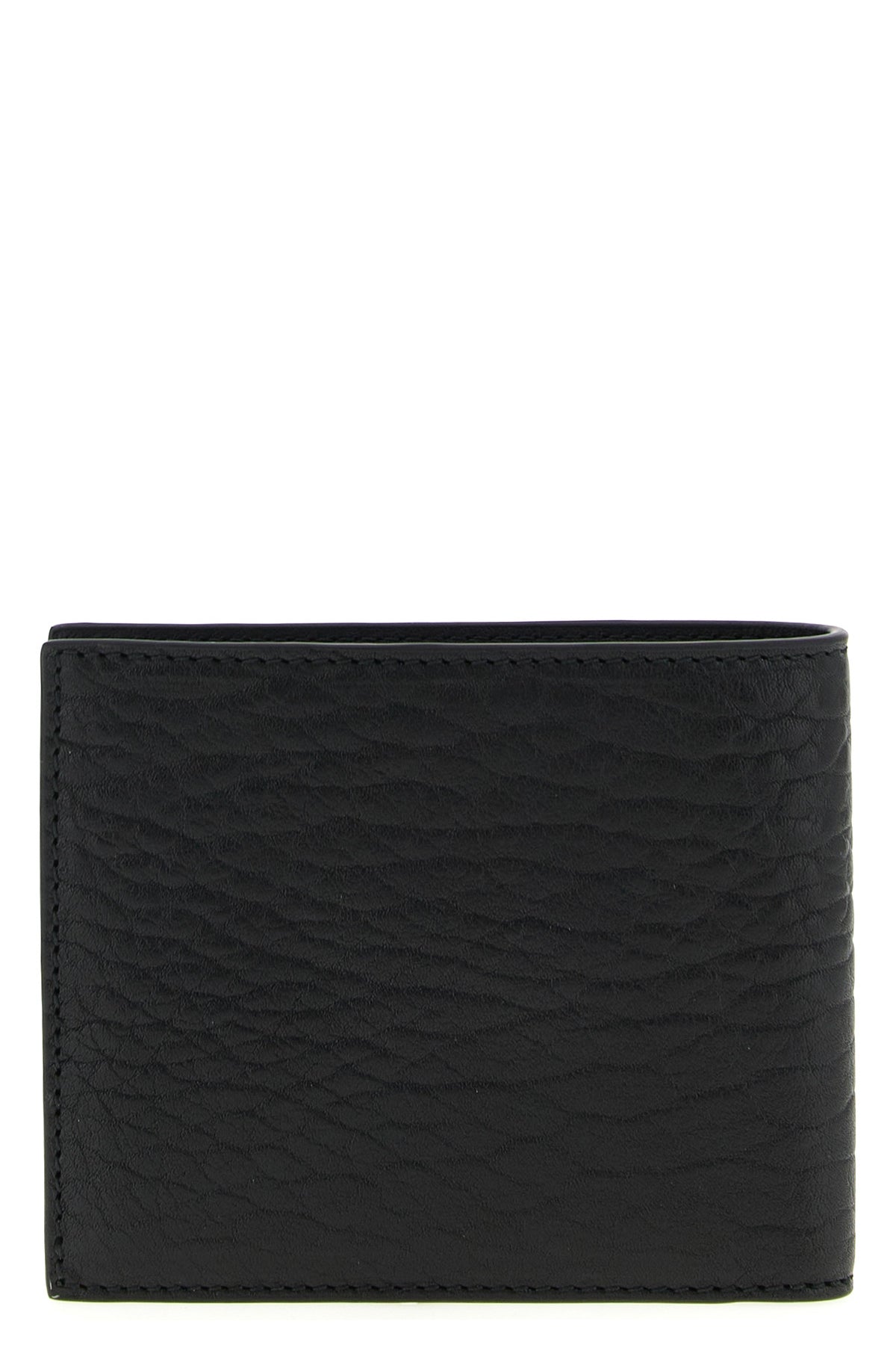 gancini wallet in calf leather