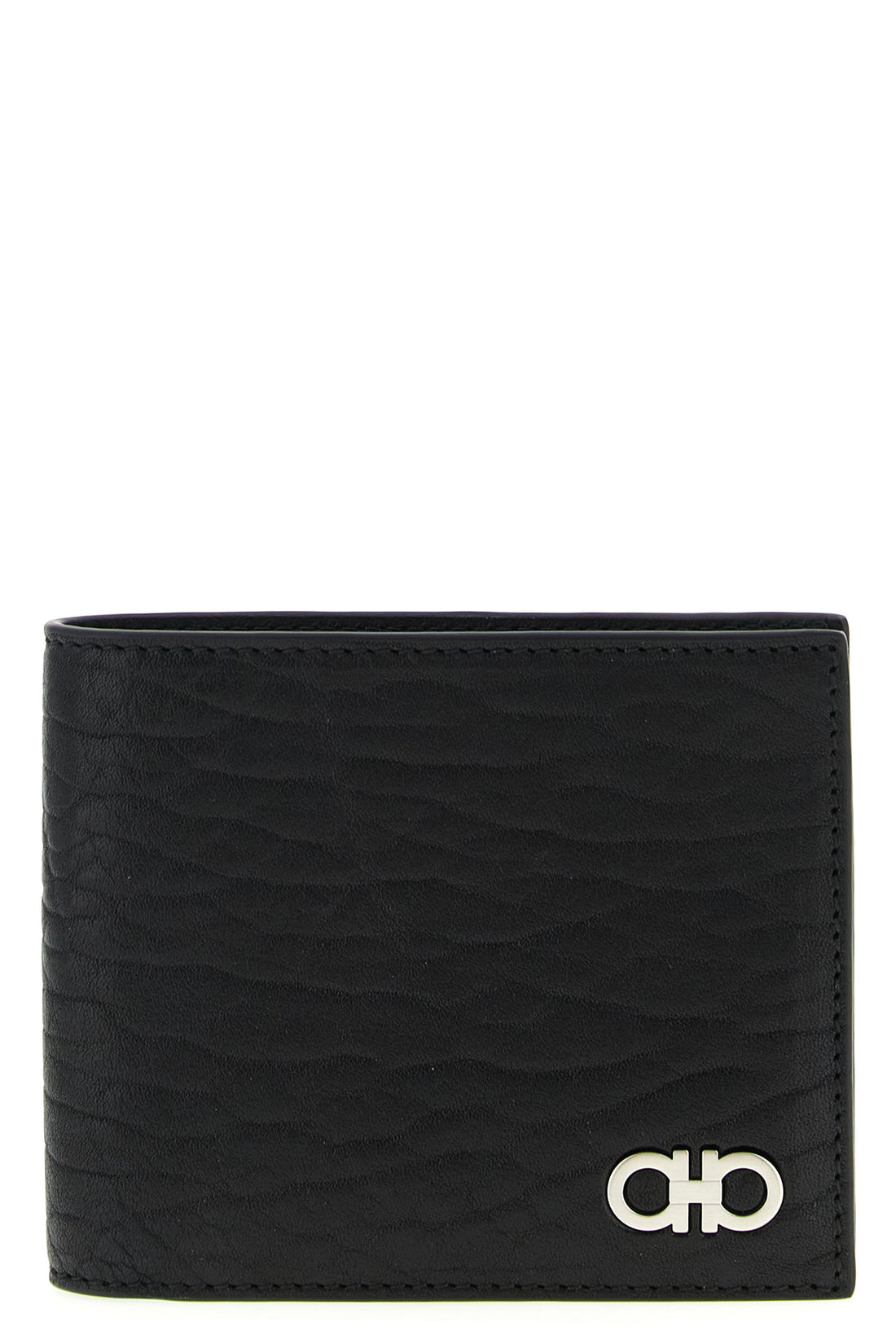 FERRAGAMO OS gancini wallet in calf leather