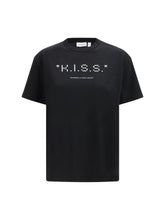 OFF-WHITE L kiss quote t-shirt 