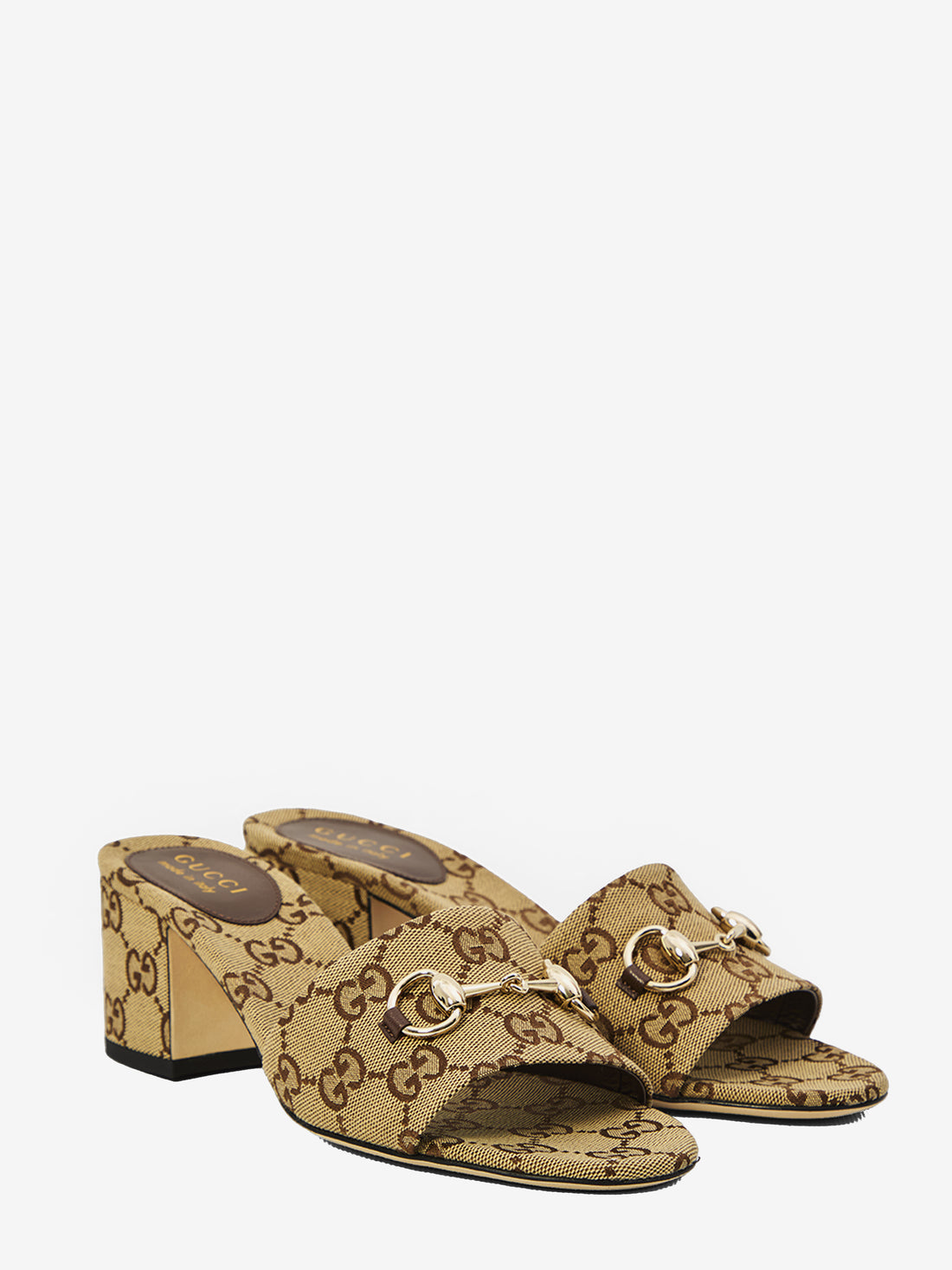 GUCCI 36 slider with horsebit