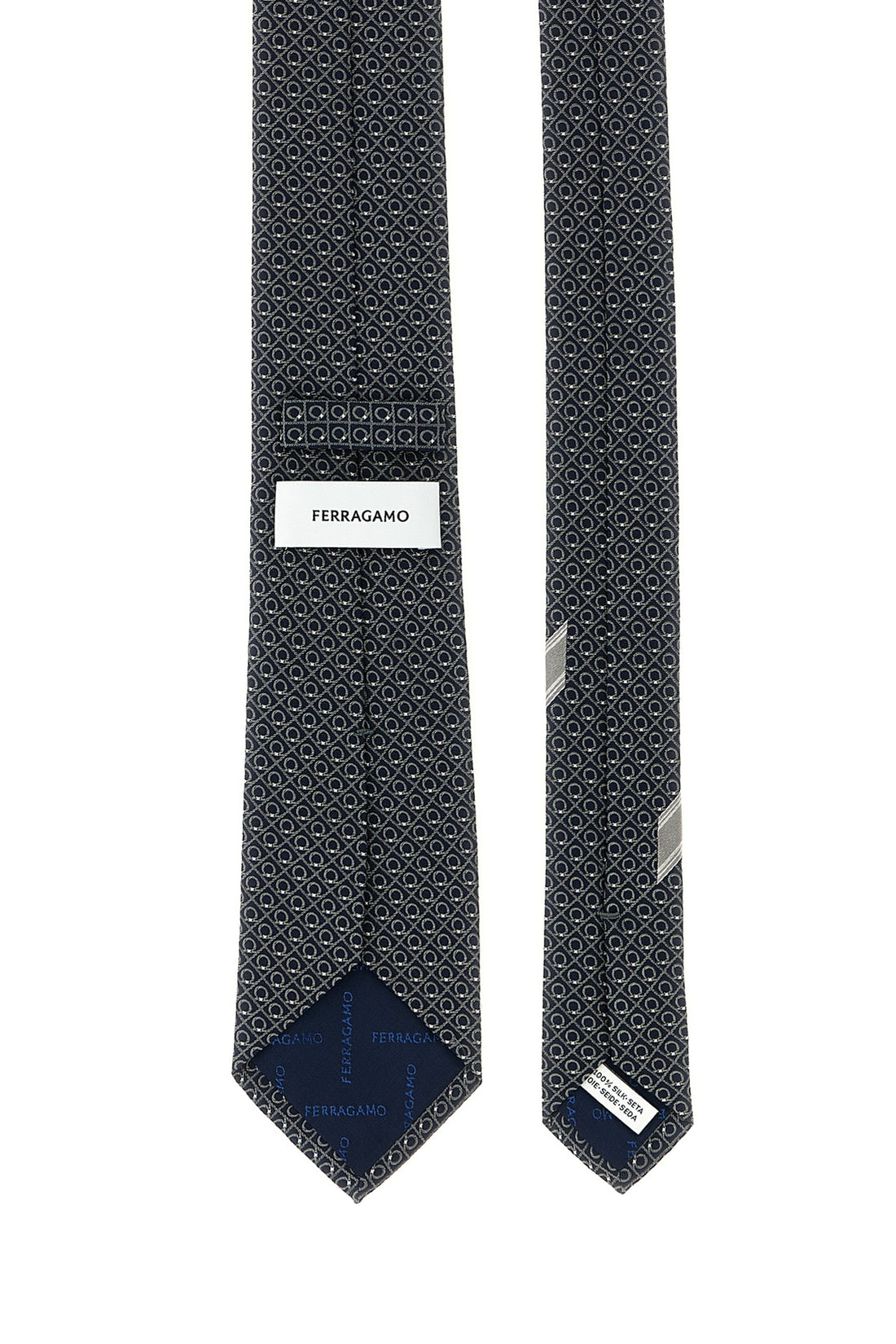 FERRAGAMO OS biella silk tie