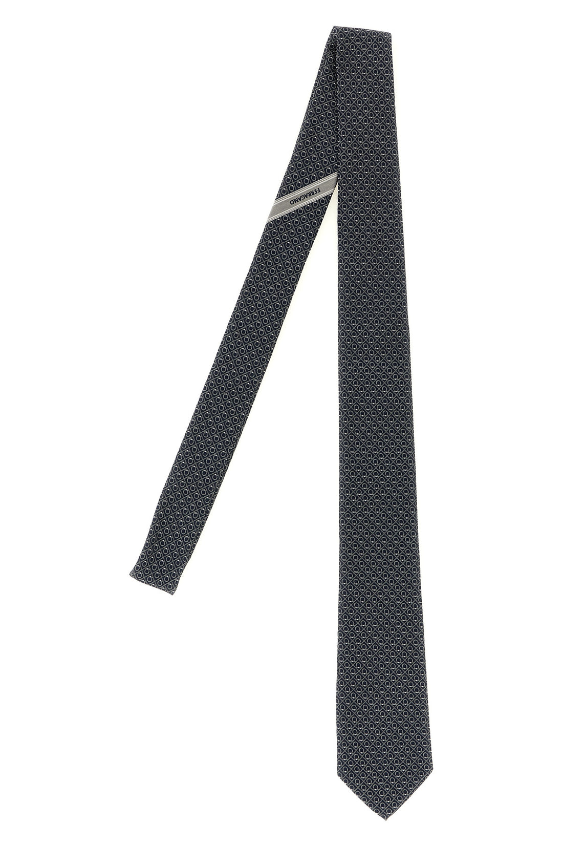 FERRAGAMO OS biella silk tie