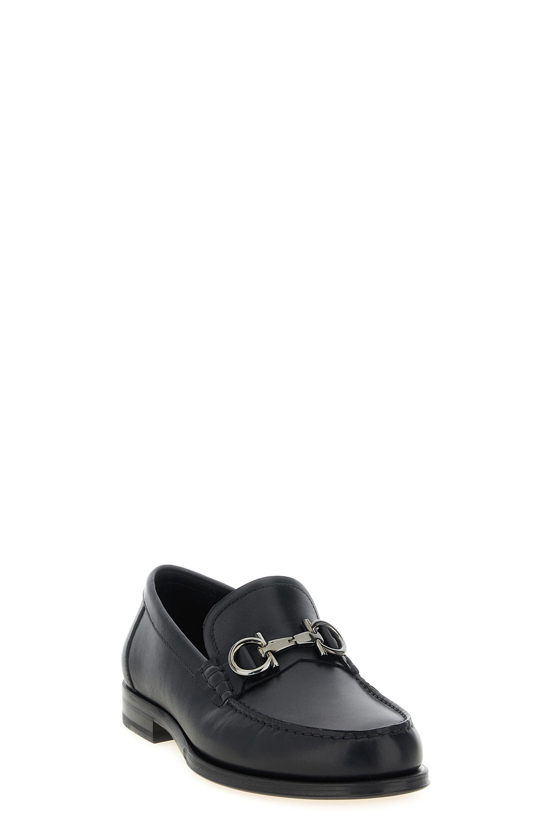FERRAGAMO 8 teatro leather loafers
