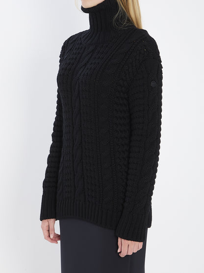 MONCLER X EDWARD ENNINFUL S ee72 turtleneck sweater tricot 