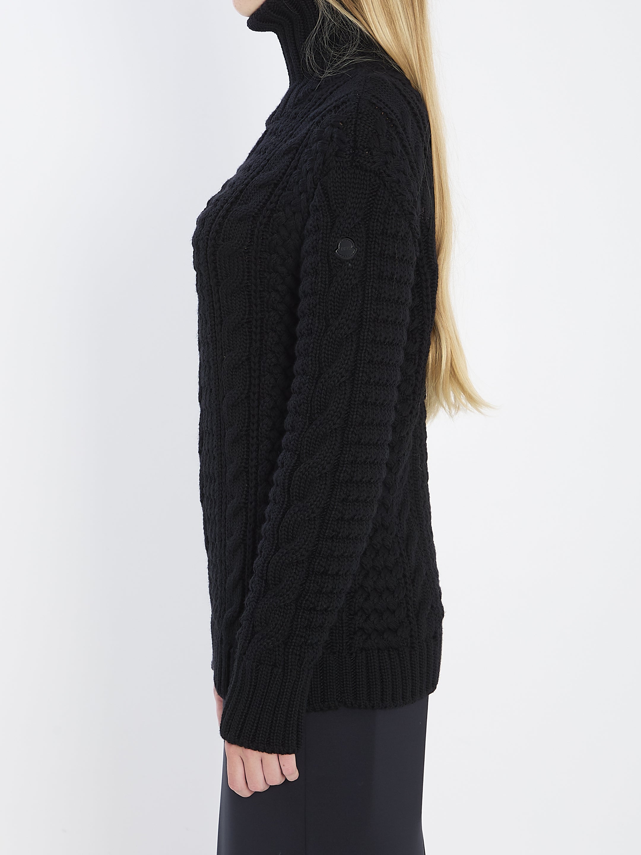 MONCLER X EDWARD ENNINFUL S ee72 turtleneck sweater tricot 