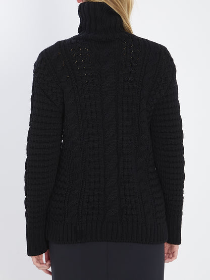 MONCLER X EDWARD ENNINFUL S ee72 turtleneck sweater tricot 