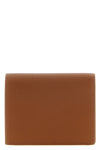 the compact ferragamo wallet is made of pure hammered calf leather in a versatil
