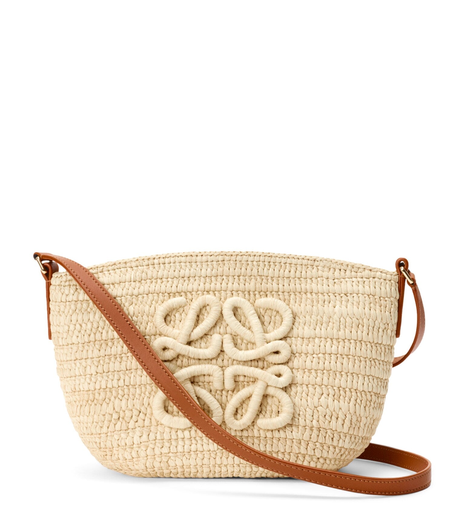 Paula's Ibiza Eclipse Raffia Crossbody Bag