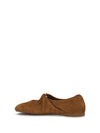 pebble soft ballerinas in suede goatskin
