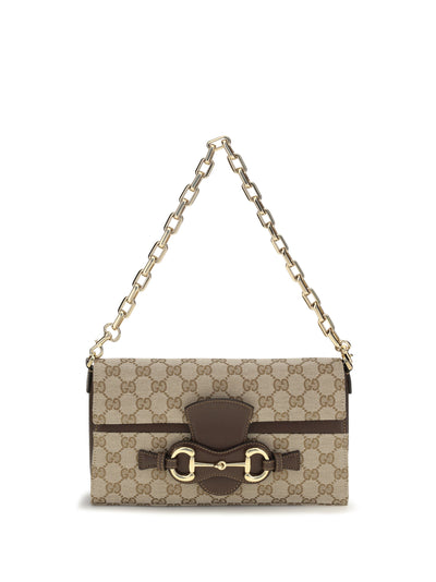 medium horsebit ristretto shoulder bag