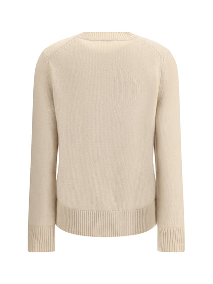 BURBERRY L equestrian knight wool sweater