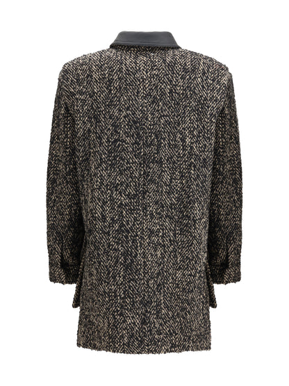 MAX MARA 40 wool tweed jacket 