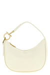 hammered leather handbag