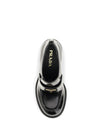 leather heeled loafers