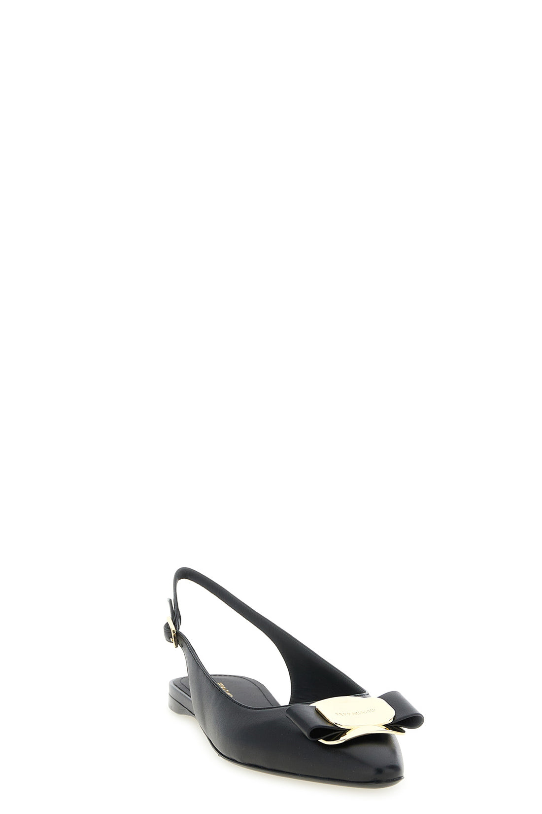 FERRAGAMO 5 zelmy nappa slingbacks