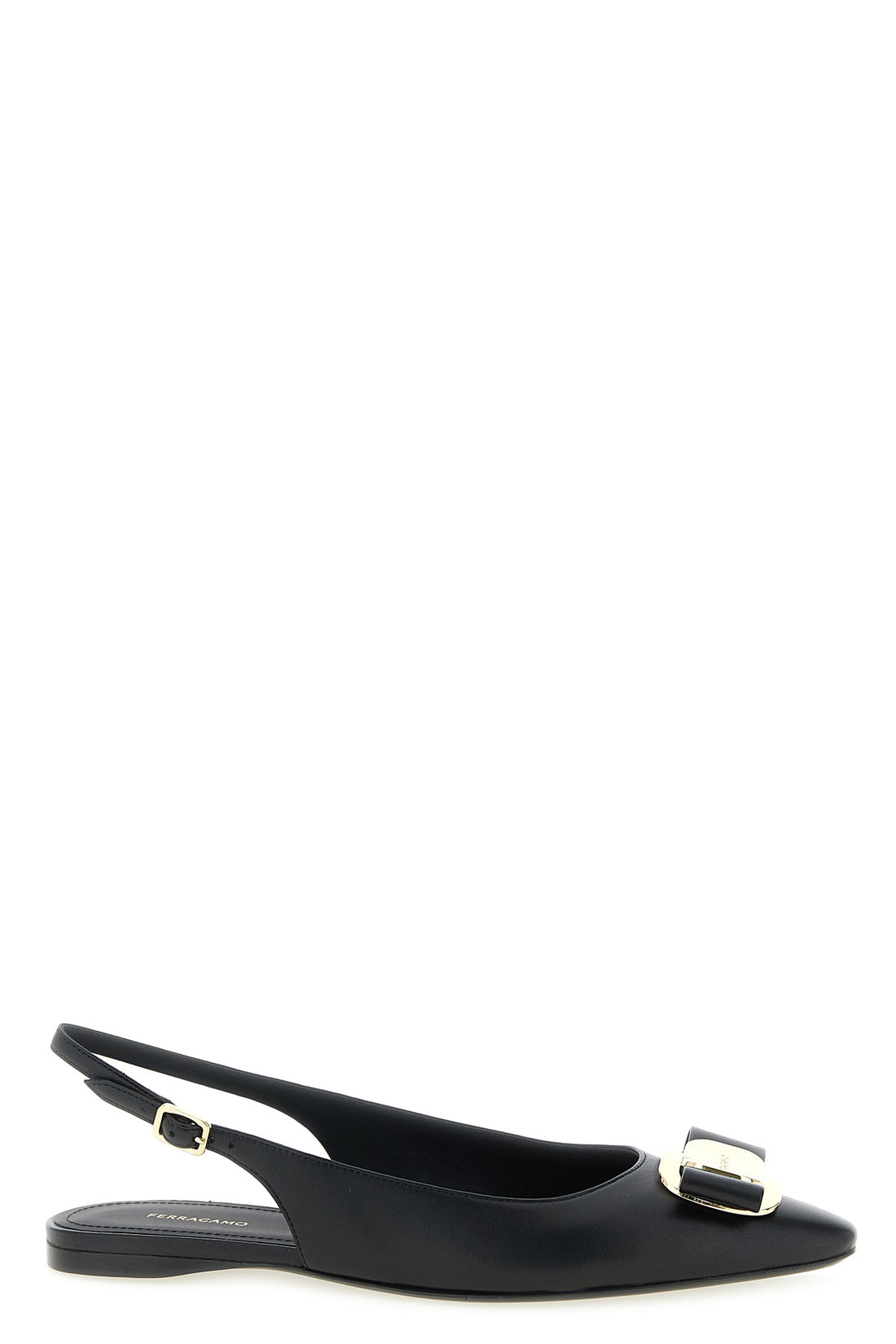 FERRAGAMO 5 zelmy nappa slingbacks