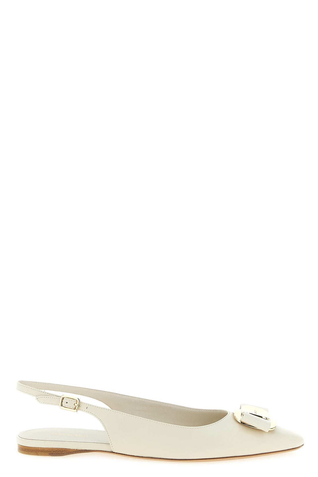 FERRAGAMO 5 zelmy nappa slingbacks