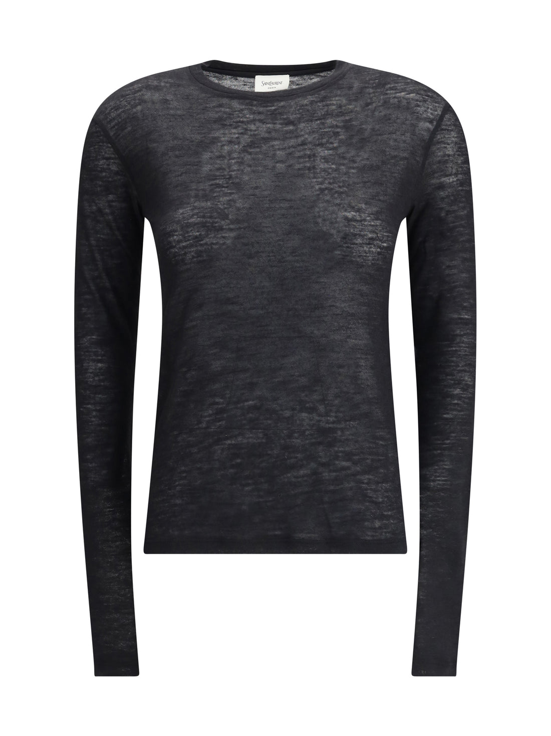 SAINT LAURENT M short-sleeved t-shirt in cashmere and silk 