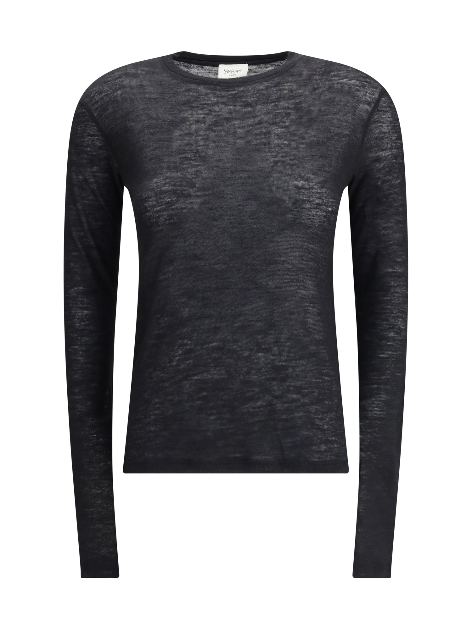 SAINT LAURENT M short-sleeved t-shirt in cashmere and silk 