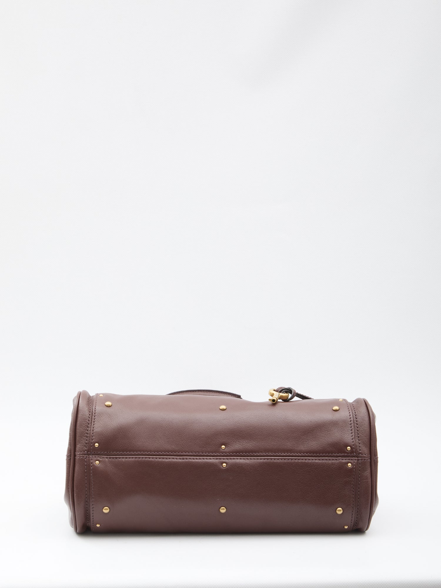 CHLOE OS paddington bag in garnet leather
