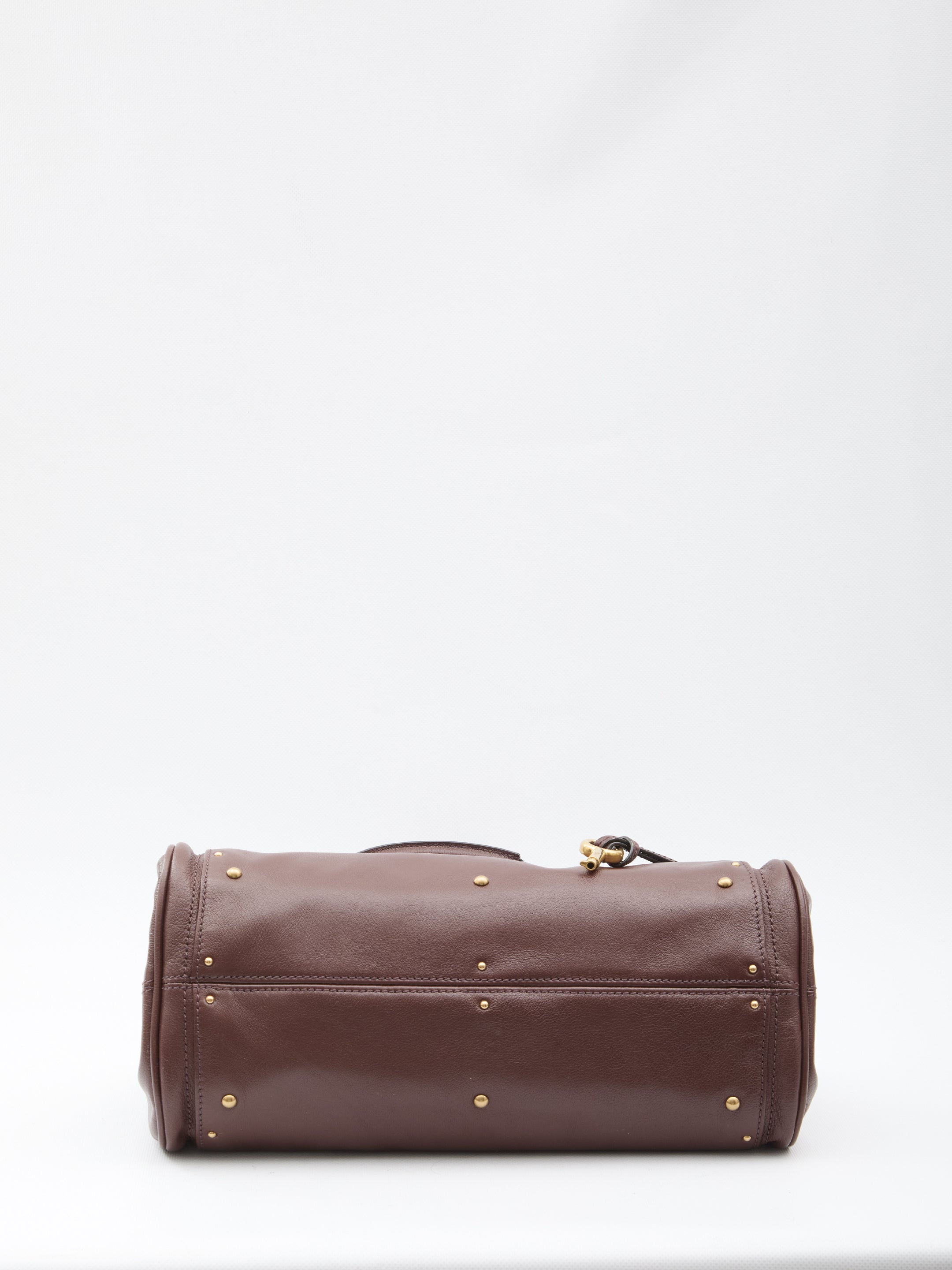 CHLOE OS paddington bag in garnet leather