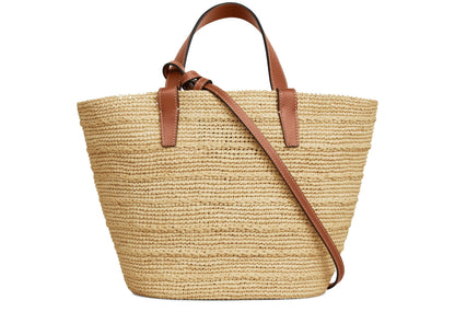 Teen Panier Raffia Tote Bag