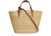 Teen Panier Raffia Tote Bag