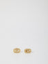 VALENTINO GARAVANI OS ovalette earrings with rhinestones