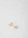 ovalette earrings with rhinestones