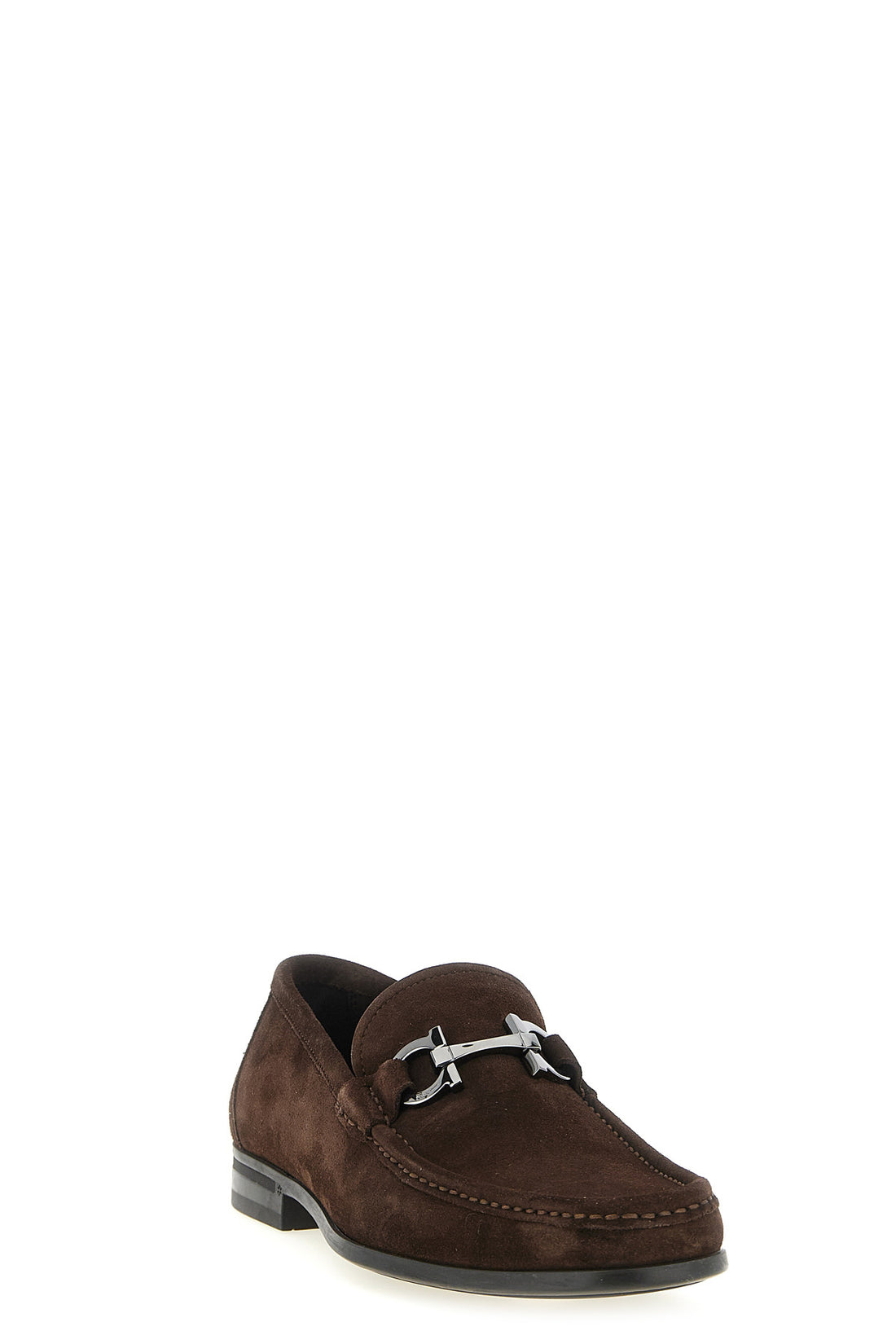 FERRAGAMO 7 grandioso 2 suede loafers