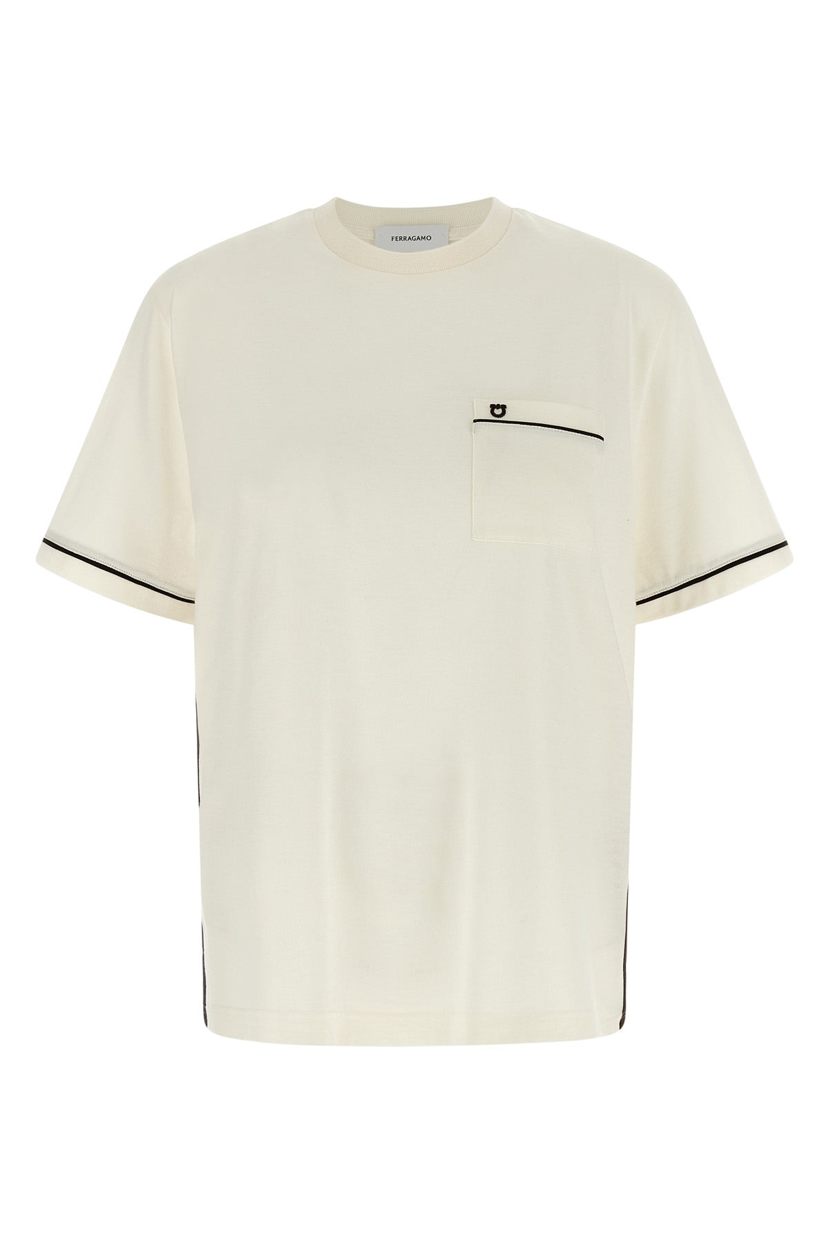 cotton and cashmere yarn jersey t-shirt