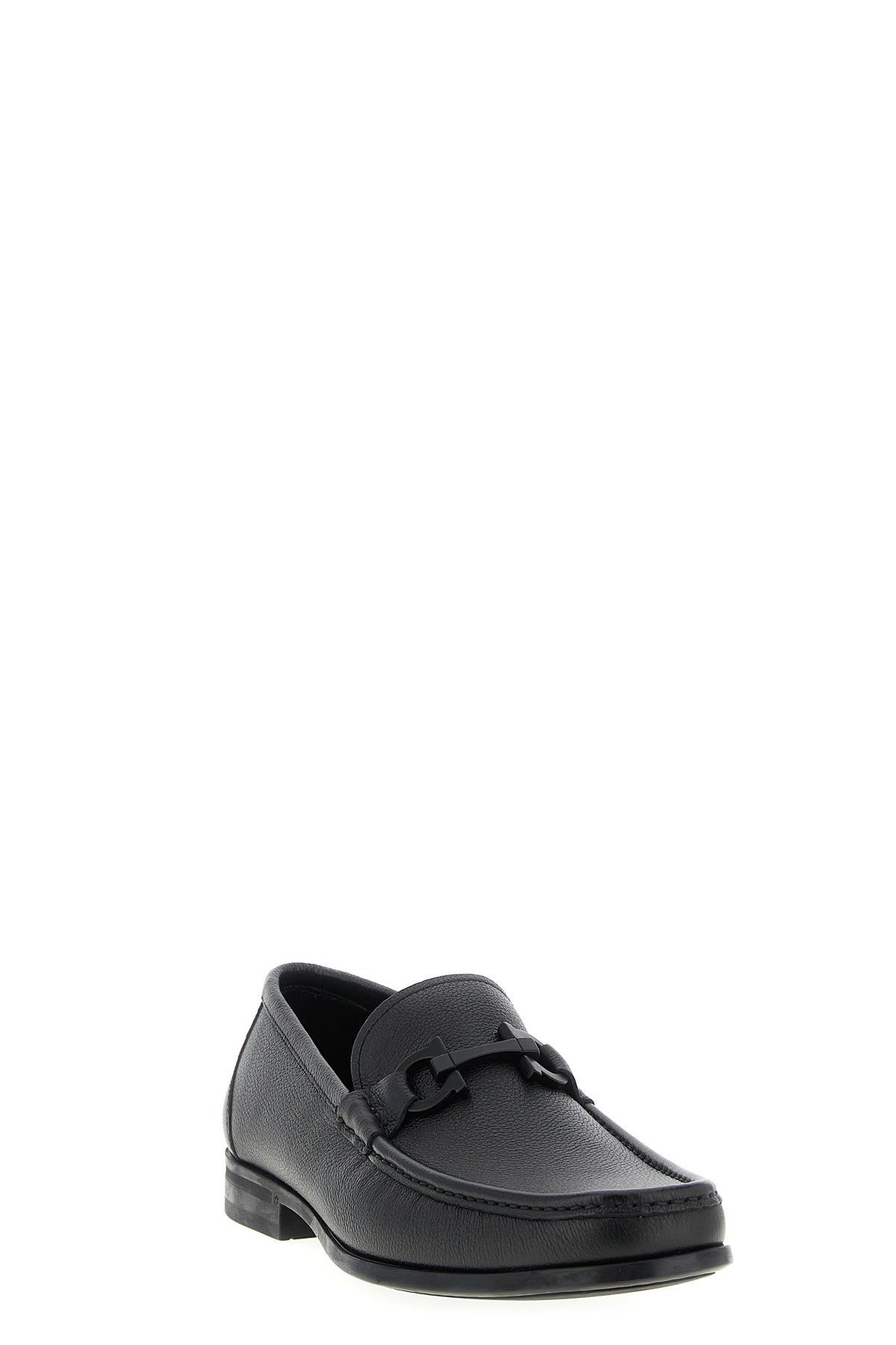 grandioso 2 hammered leather loafers