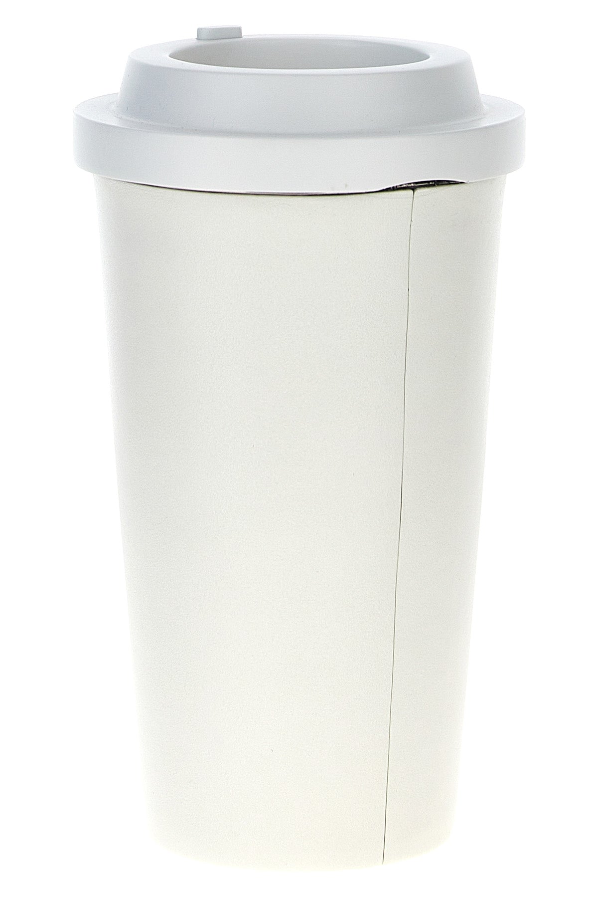 9 am leather clutch in the shape of a coffee cup