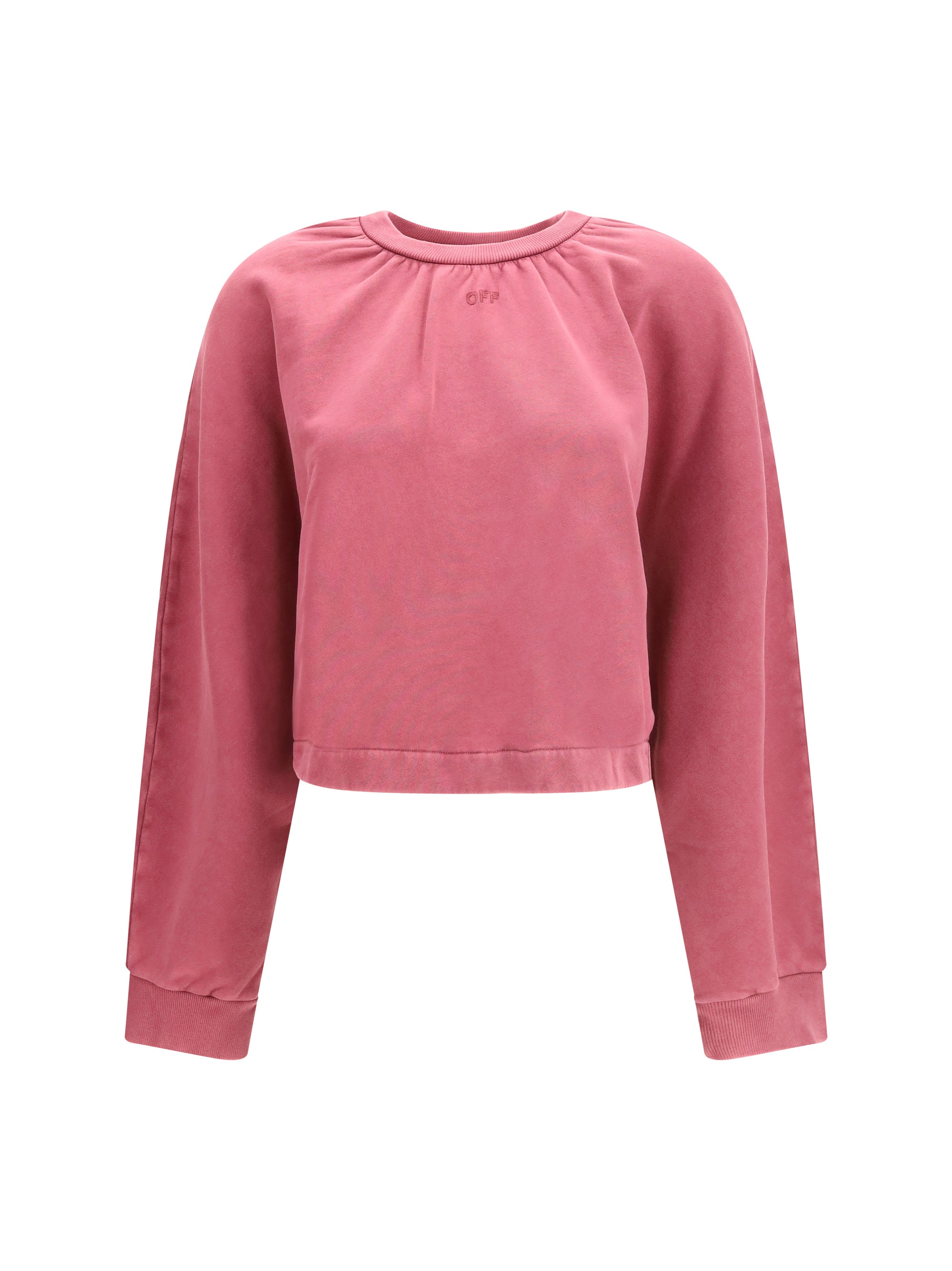 off stamp balloon crewneck sweatshirt