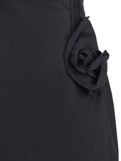 MAGDA BUTRYM 38 short dress with roses 