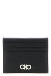hammered calf leather card holder
