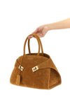 hug th s suede handbag