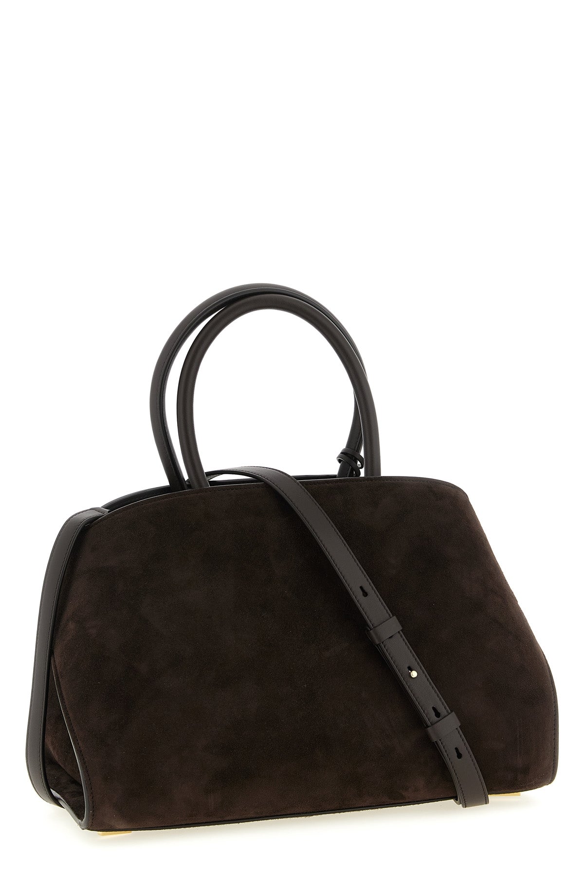the ferragamo hug th (s) handbag sets new standards in sartorial architecture