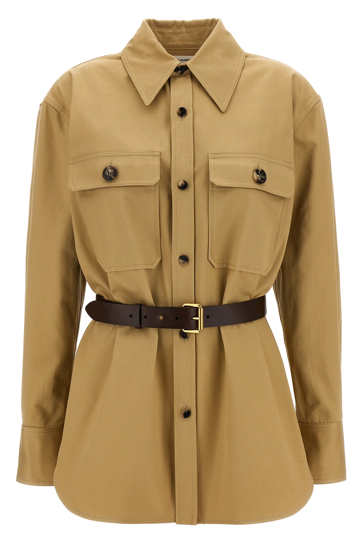 saharienne cotton drill shirt