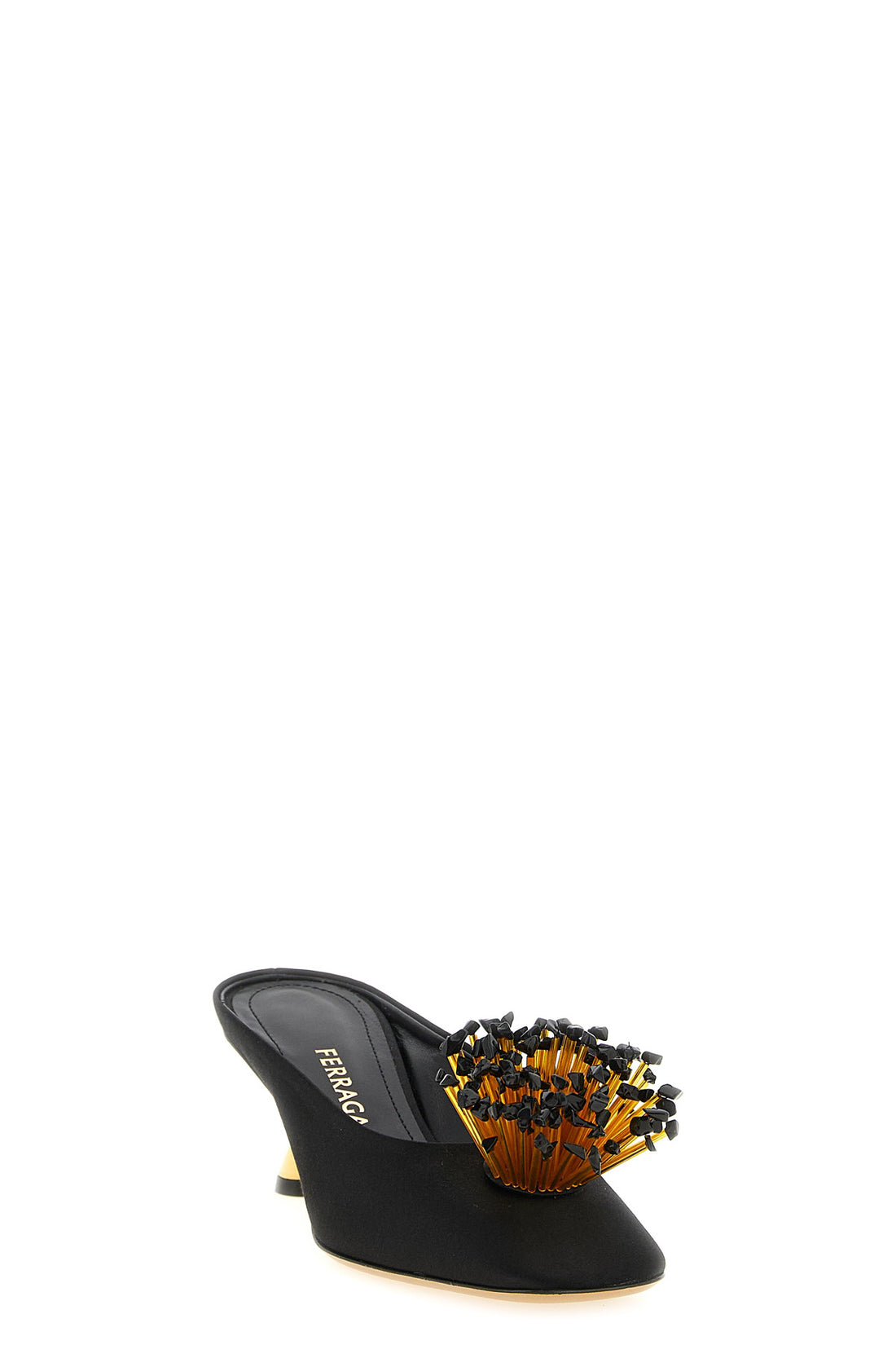 FERRAGAMO 5.5 safi satin mules