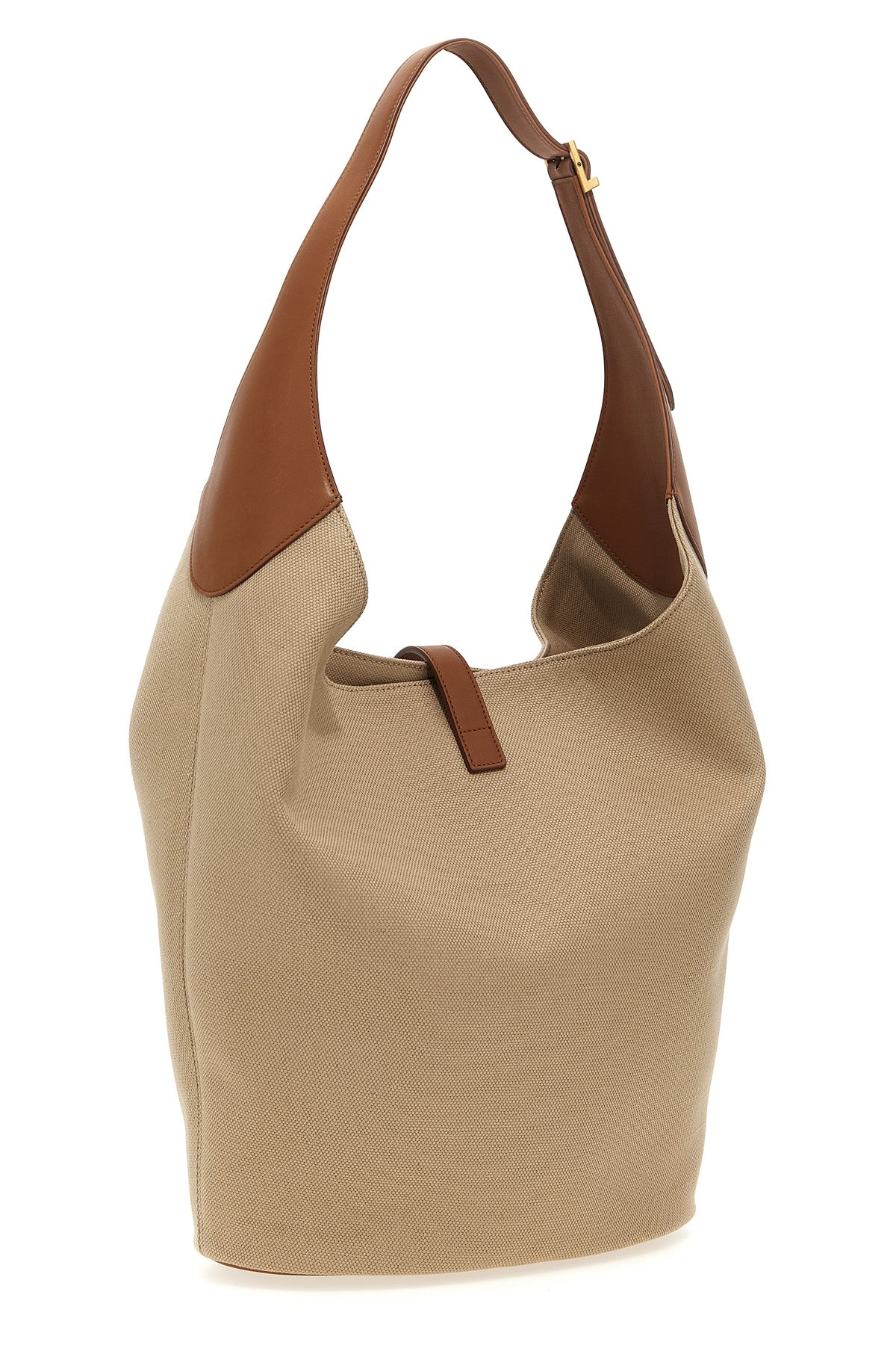 le 5 à 7 hobo cotton and linen shoulder bag